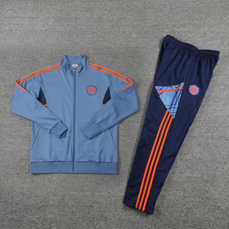 Manchester United Football Club Training Uniform Long-Sleeved Jacket Full Zip Adult Suit Appearance Uniform - Image 3